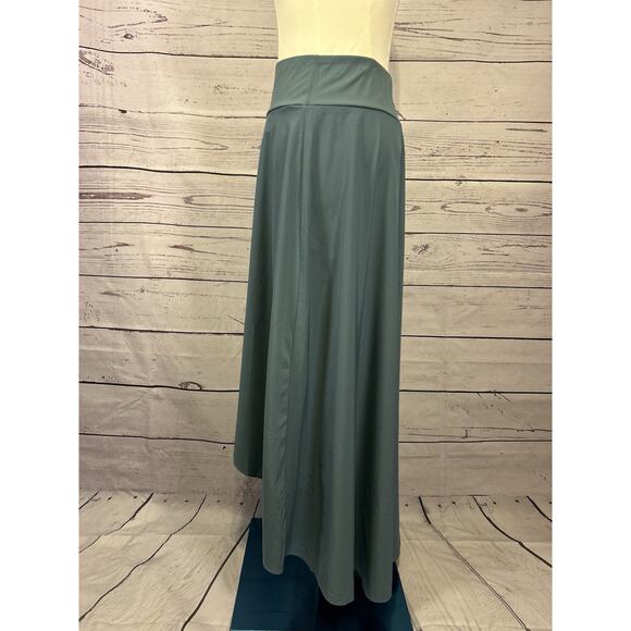 Title: Halara Asymmetrical Skirt with Built-In Shorts | Size Small | Blue - Picture 4 of 7